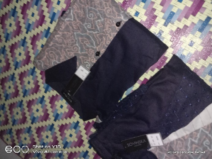 Gamis Batik Mt 33 Navi