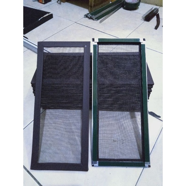 Kasa nyamuk fiberglass jaring nyamuk fiberglass penutup ventilasi custom ukuran