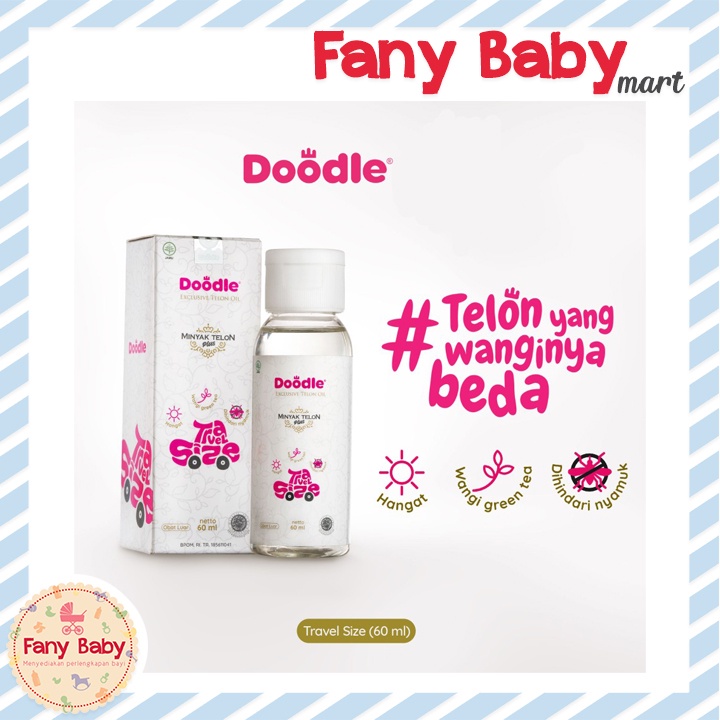 DOODLE MINYAK TELON TRAVEL SIZE 60ML