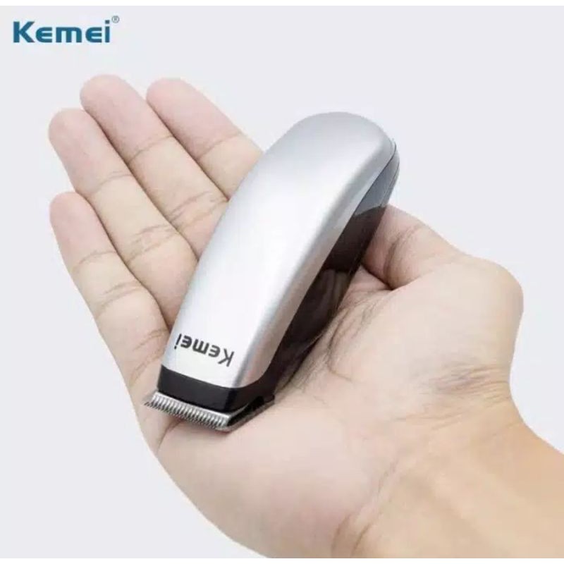 Alat pencukur rambut elektrik hair trimmer shaver rechargeable Kemei KM 666