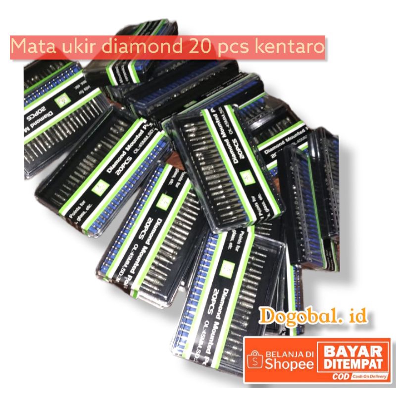 Mata bor ukir mini diamond pointer set Ukir batu keramik granit marmer batu nisan pipa paralon pvc