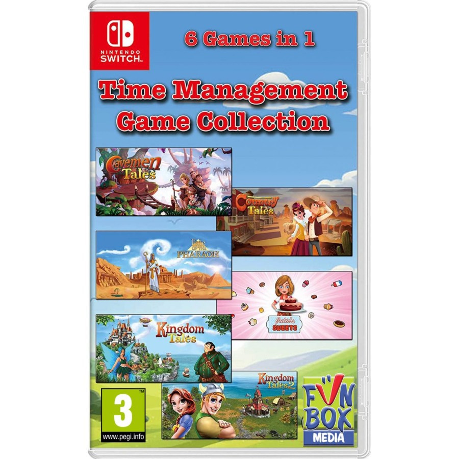 Switch 6 Games In 1 Time Management Game Collection