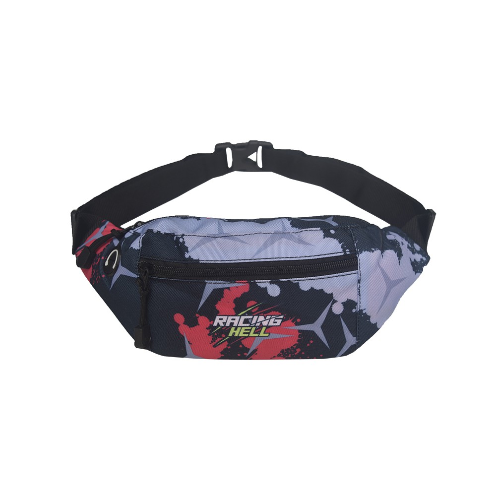 tas waistbag racing hell motif 2