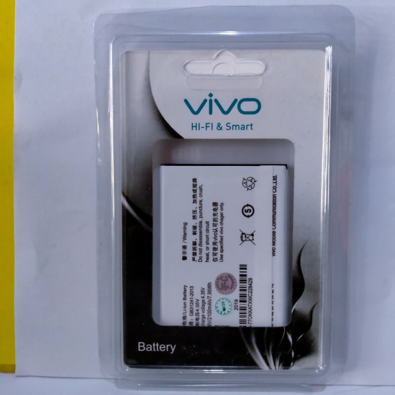 Baterai Battery Original Vivo Y31 Y28 B-77 B77 B 77 Y 31 Y 28 Batre Batrai Handphone ori