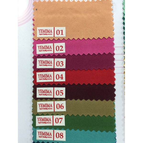 DYA369 Yemima Elegant Ladies Material / Bahan Polyester / Export Quality