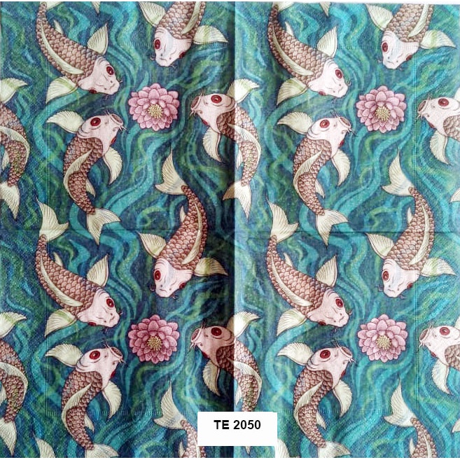 Tisu Napkin Kerajinan Decoupage Eropa 33X33 CM TE 2050 TTS