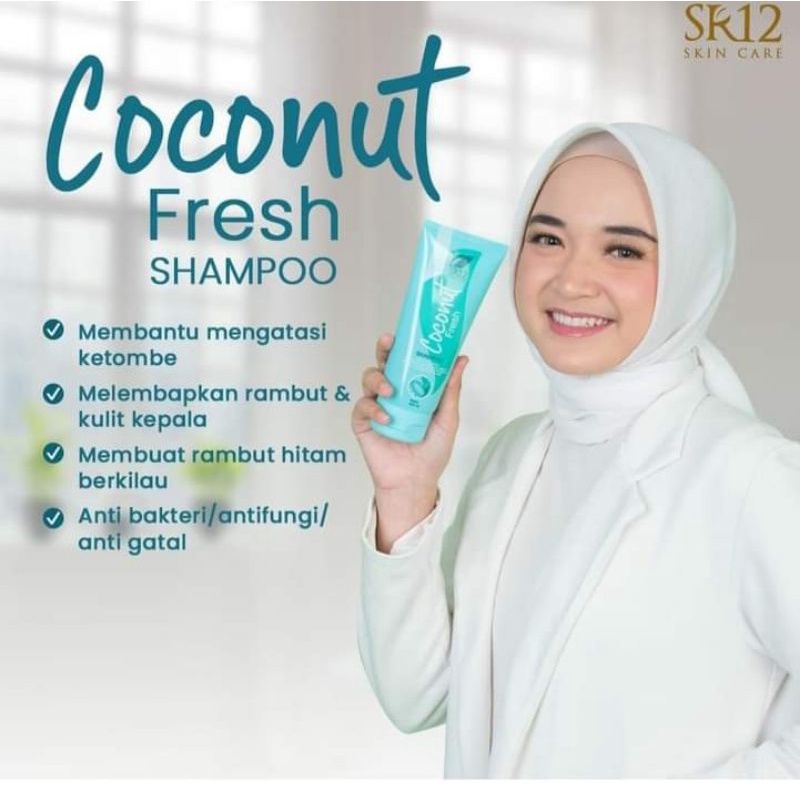 COCONUT FRESH SHAMPOO SR12/ SAMPO ANTI KETOMBE AMPUH