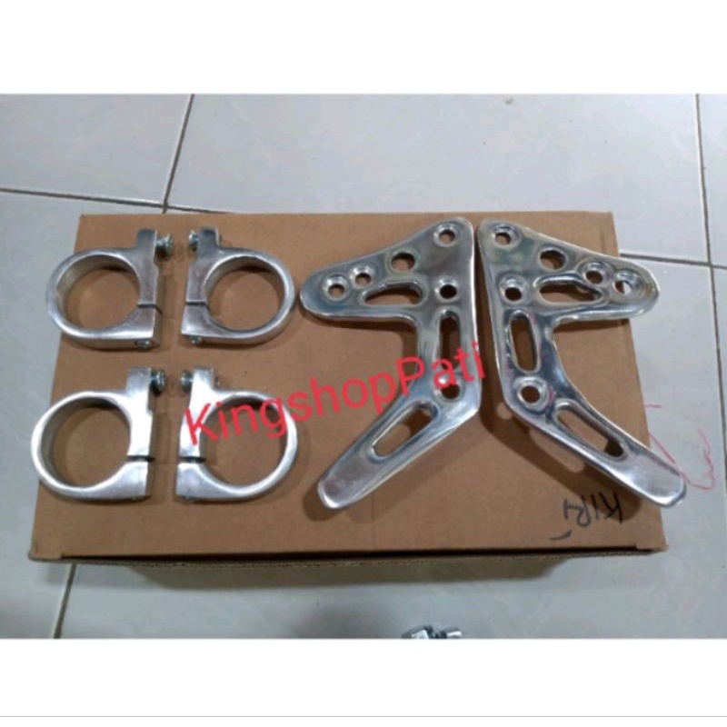 breket braket dudukan lampu RX king PNP shok Byson