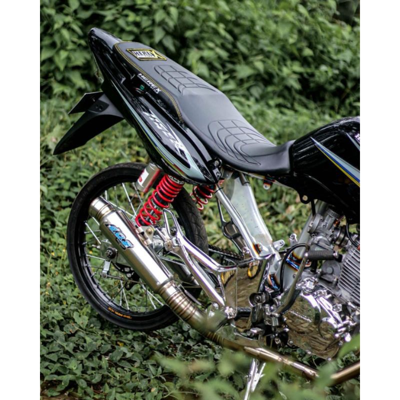 Knalpot D.O.S Muffler Dos Muffler Original Kompetisi Tiger Revo Tirev Stainless original racing jogj