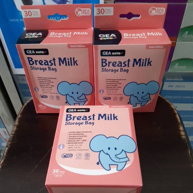 Kantong Asi / Breast Milk Storage / Kantong Susu / Gea Breast Milk Storage Bag