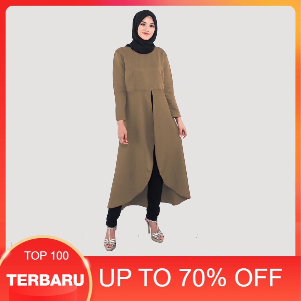 GAMIS FAIRY TALE LIGHT BROWN LONG DRESS