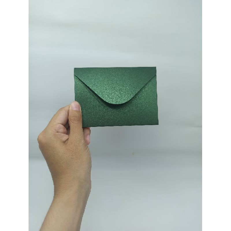 

Amplop Mini Amplop A7 Hijau isi 10