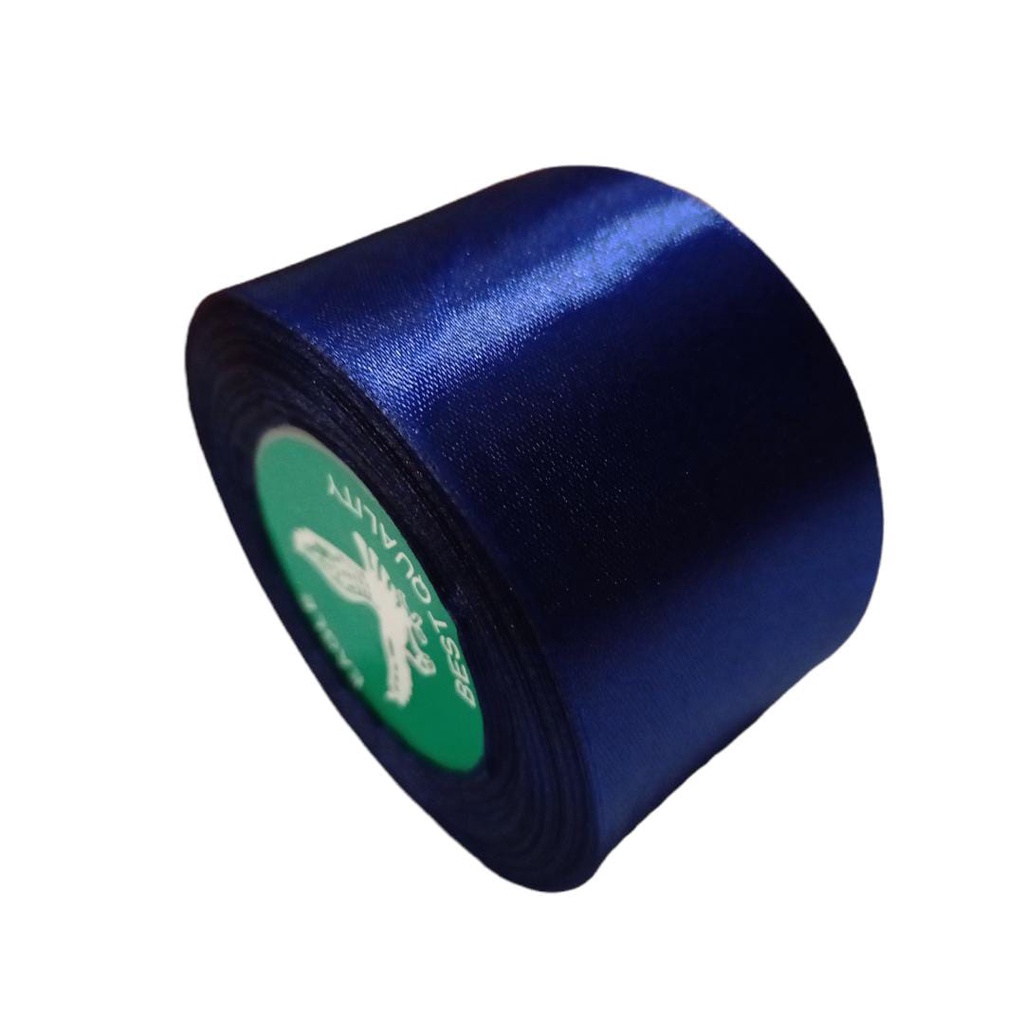 

Pita Satin Dongker Ukuran 2 inch / 5cm Per Roll