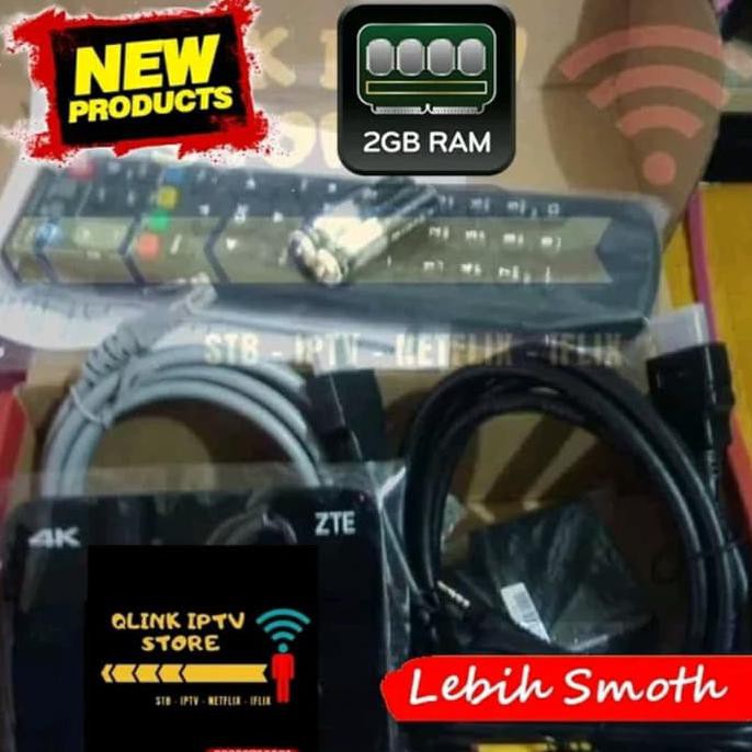 Stb Zte 860 4K Ram 2Gb / Rom 8Gb Root & Unlock Diskon