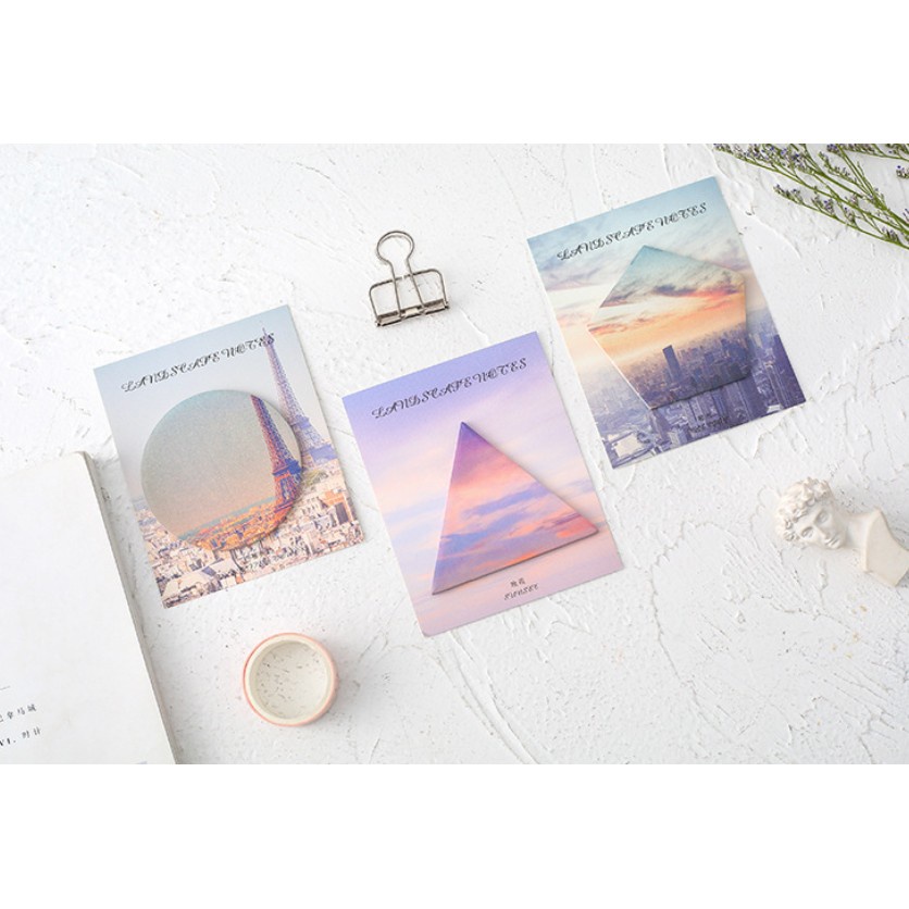 

sticky note motif alam/ sticky notes murah/ sticky notes lucu/ sticky note unik/ sticky notes