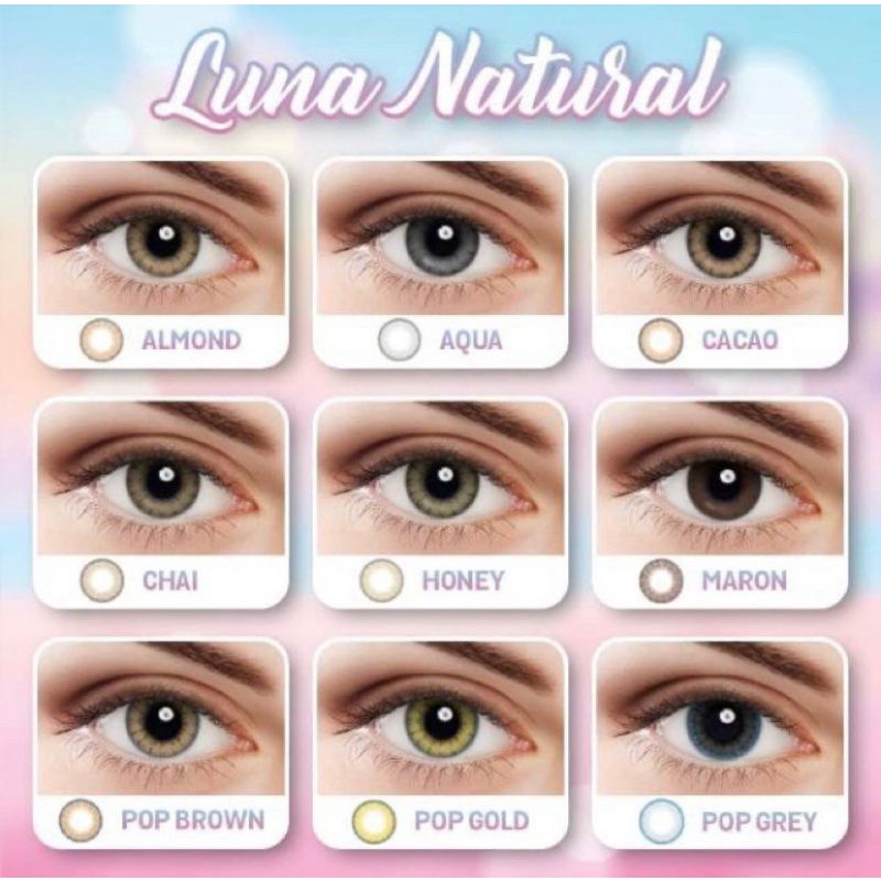 SOFTLENS TOP GEL LUNA NATURAL NORMAL ONLY BY E.O.S CO