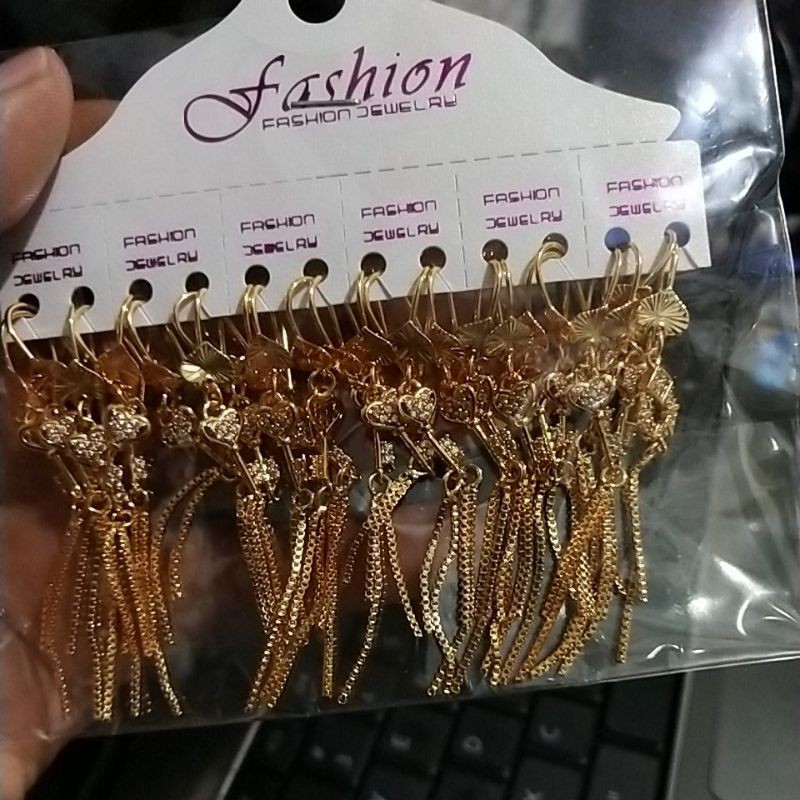 Anting Motif Kunci Satu Lusin Termurah