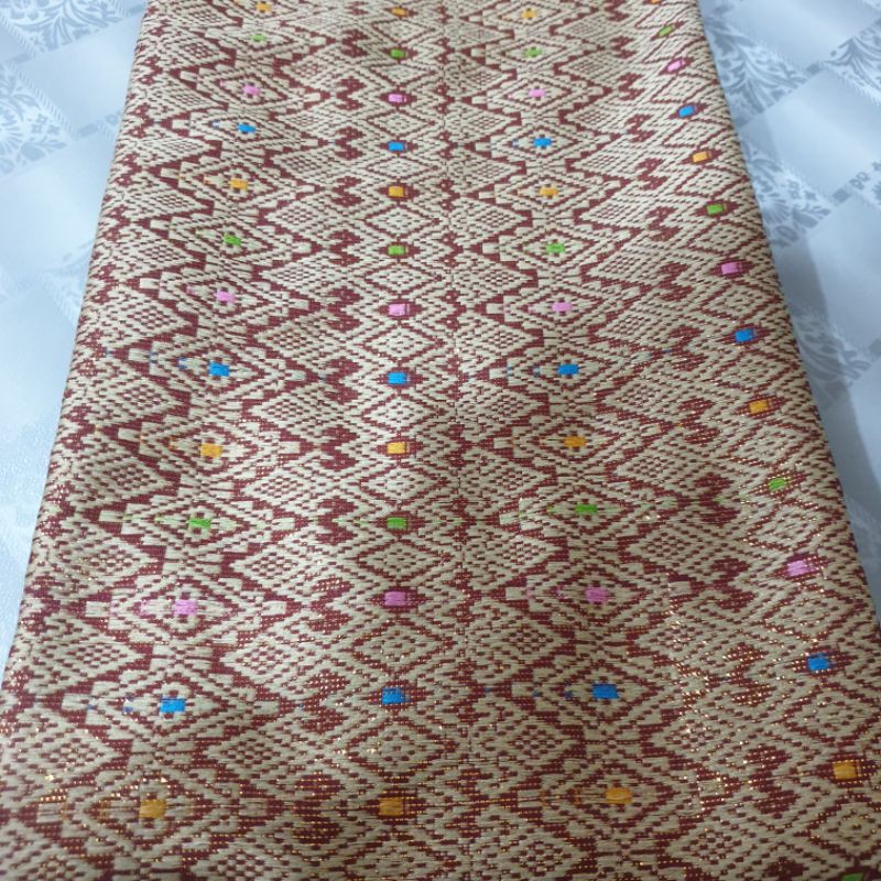 kain songket + slendang MURAH