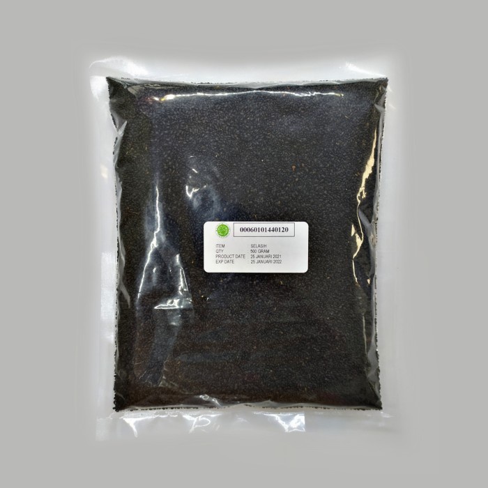 

BIJI SELASIH / BASIL SEEDS 500 GR 100% ASLI