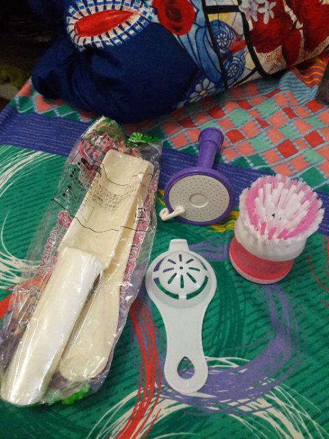 Sikat Pembersih Panci Dengan Dispenser Sabun/sikat Pembersih Bulat