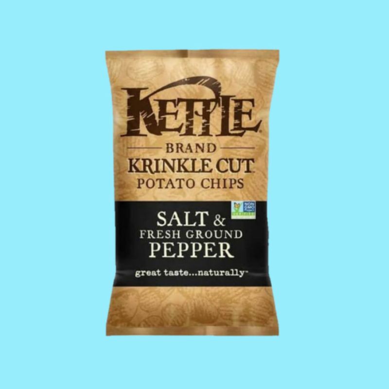 

Kettle Krinkle Cut Salt Pepper 142gr