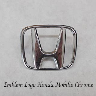 Emblem Logo Belakang Honda Mobilio Chrome