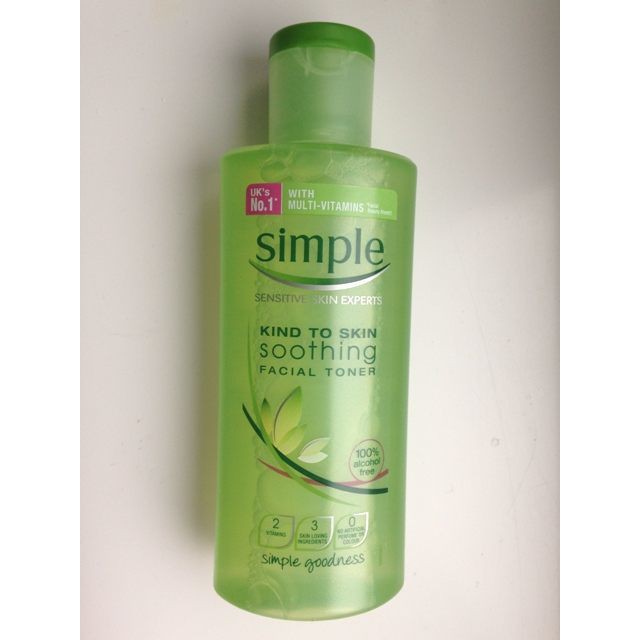 TERMURAH SIMPLE Simple Soothing Facial Toner 200ml