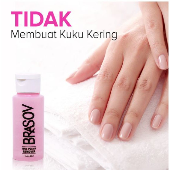 ^ KYRA ^ Brasov Aseton Penghapus Pembersih Cat Kuku Nail Polish Remover