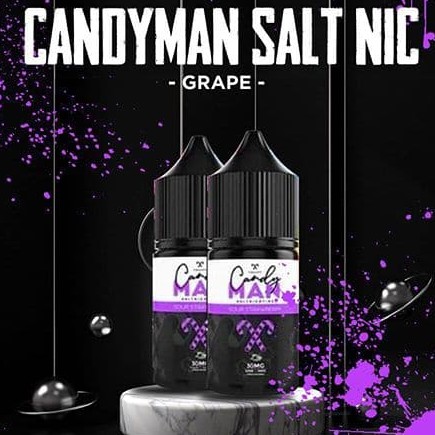 LIQUID SALT NIC CANDY MAN SERIES SALT 30 MG 30ML 100% AUTHENTIC