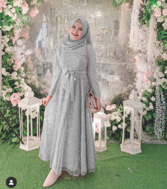PROMO LEBARAN Maxi Jelita Wanita / Maxi Dress Terbaru / Maxi Populer / Maxi Trendy Kekinian / Fashion Muslim