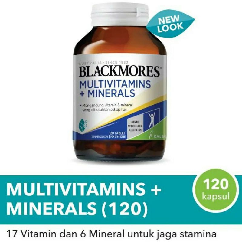 Blackmores Multivitamin dan Mineral 30 Caps