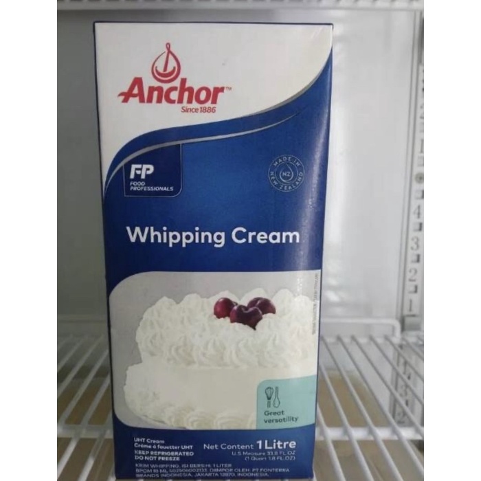 

Krim- Anchor Whipping Cream 1Lt -Krim.