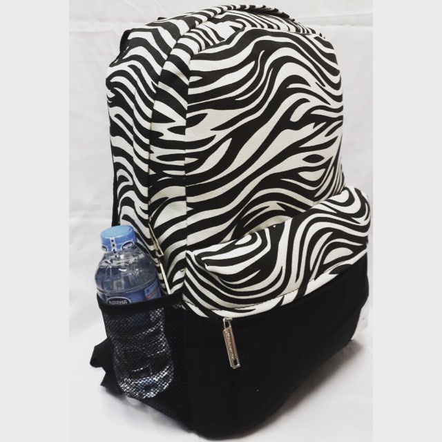 Tas kanvas / Tas ransel / Tas fashion / Tas import / Tas laptop / Tas distro / Zebra 8038
