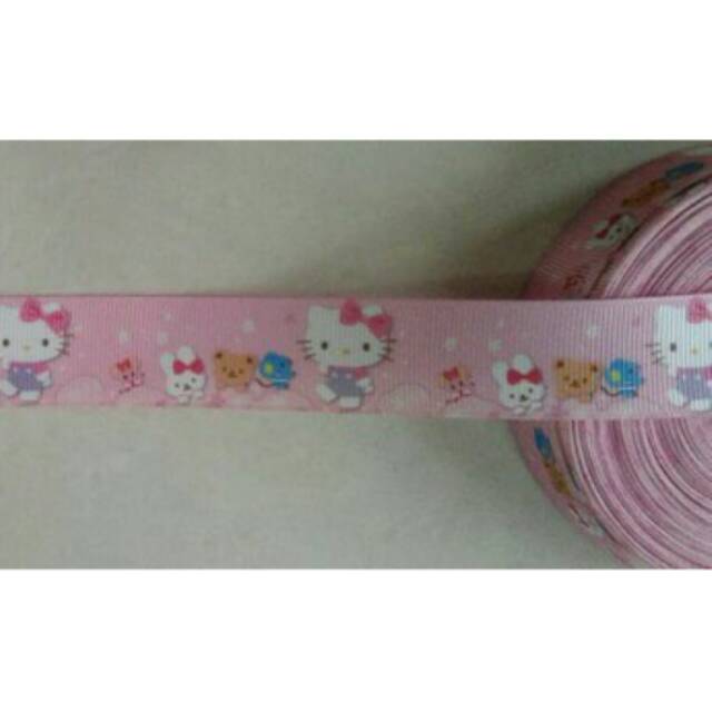 

Pita grosgrain 2,2cm kitty n friends