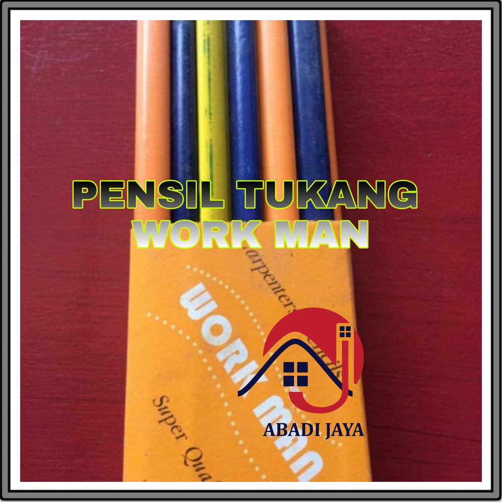 

Pensil Tukang Kayu | Pinsil Kayu | Pensil Bangunan