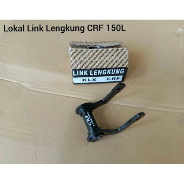 Unitrack Link Lengkung Link Standar Lowering KLX Dtracker CRF 150L WR 155 Hitam