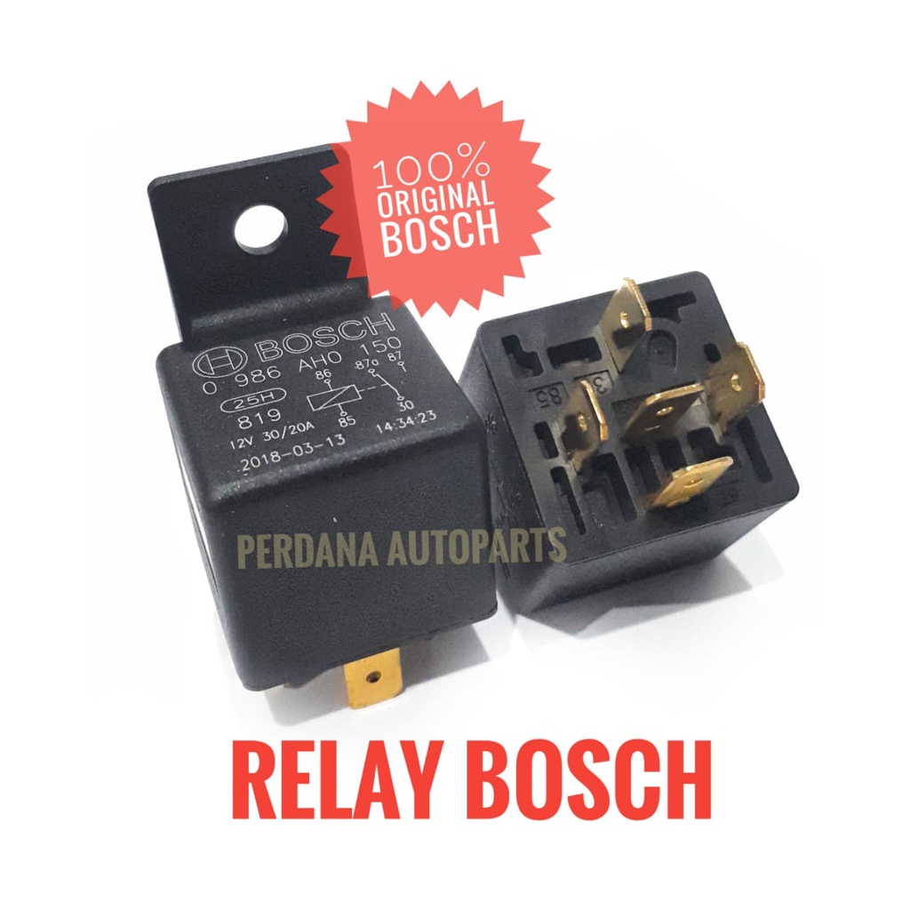 Relay BOSCH 12V Original