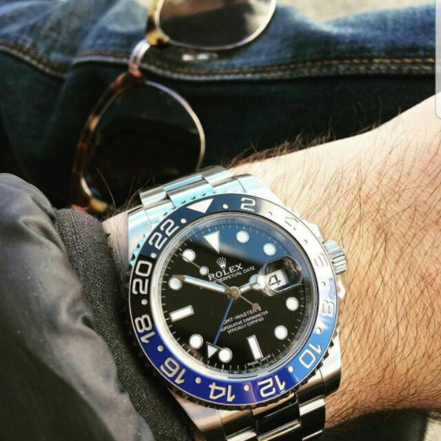 Jam Tangan Automatic Merk Rolex GMT Master Type 16233