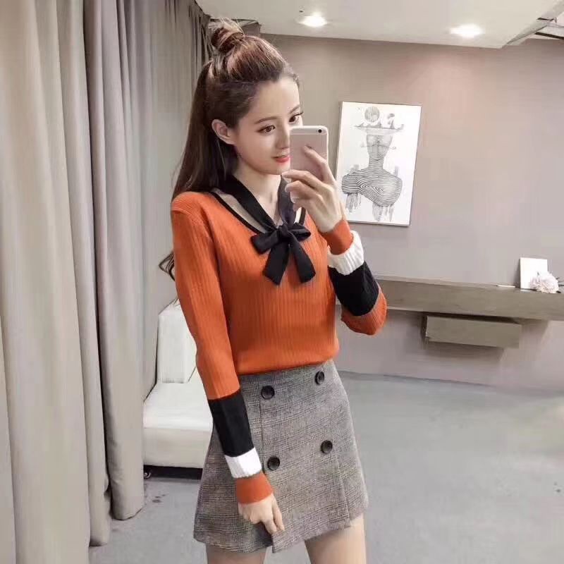 TankTop/blouse/Atasan Knitt V Aa98-30