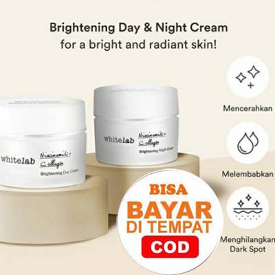 [FREE GIFT] Whitelab Brightening Day and Nght Cream 20Gr_