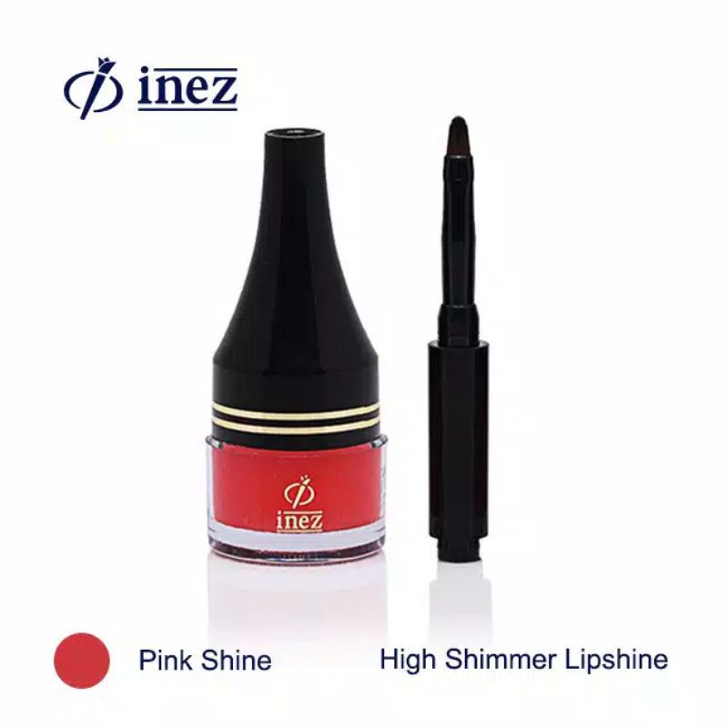 INEZ Color Contour Plus High Shimmer Lipshine - Pink Shine