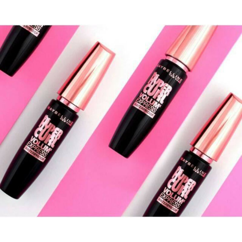 (Harga Satuan) Maskara Maybelline Hypercurl Black