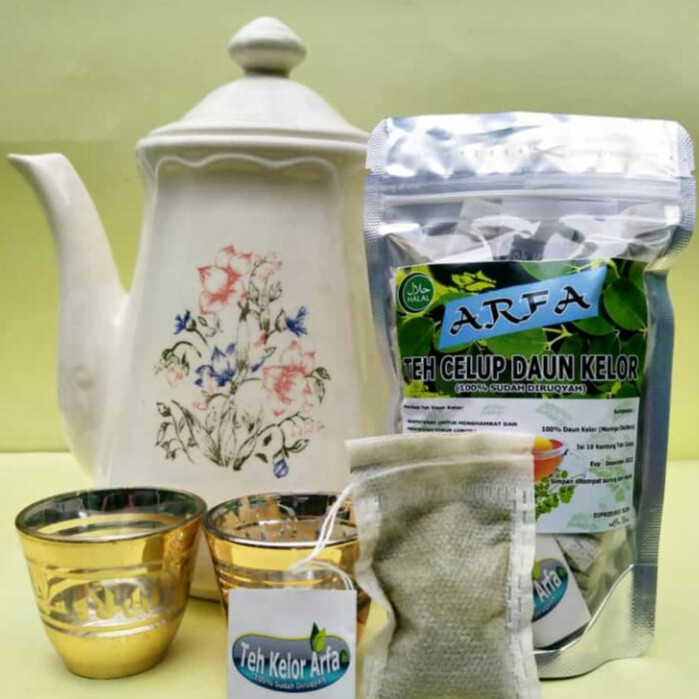 TEH KELOR/TEH CELUP/TEH CELUP DAUN KELOR/TEH DAUN KELOR
