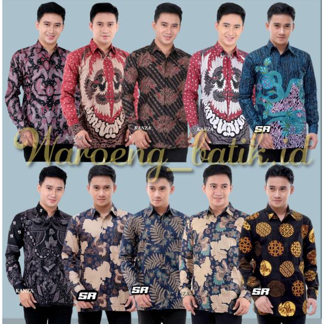 Baju Batik  Pria  Gus Azmi Syubbanul Muslimin Batik  Katun 