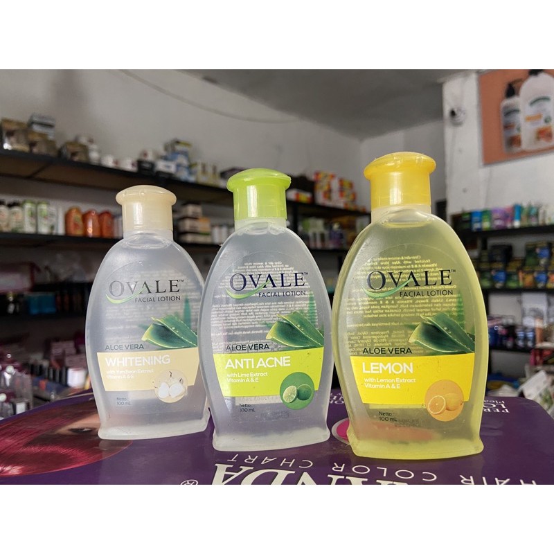 &lt;ci.ex&gt; isi 100 ml -- ovale facial lotion all series -- ovale toner aloevera whitening