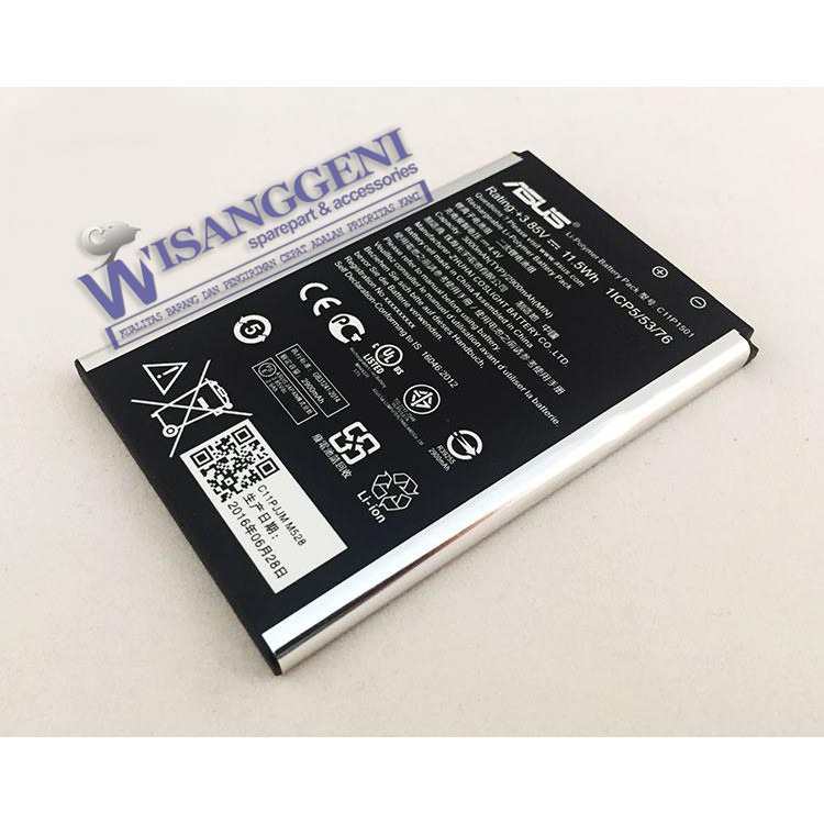 Batre / Baterai / Battery Asus Zenfone Selfie ZE550KL / ZE551KL / ZE601KL / Z00UD Original