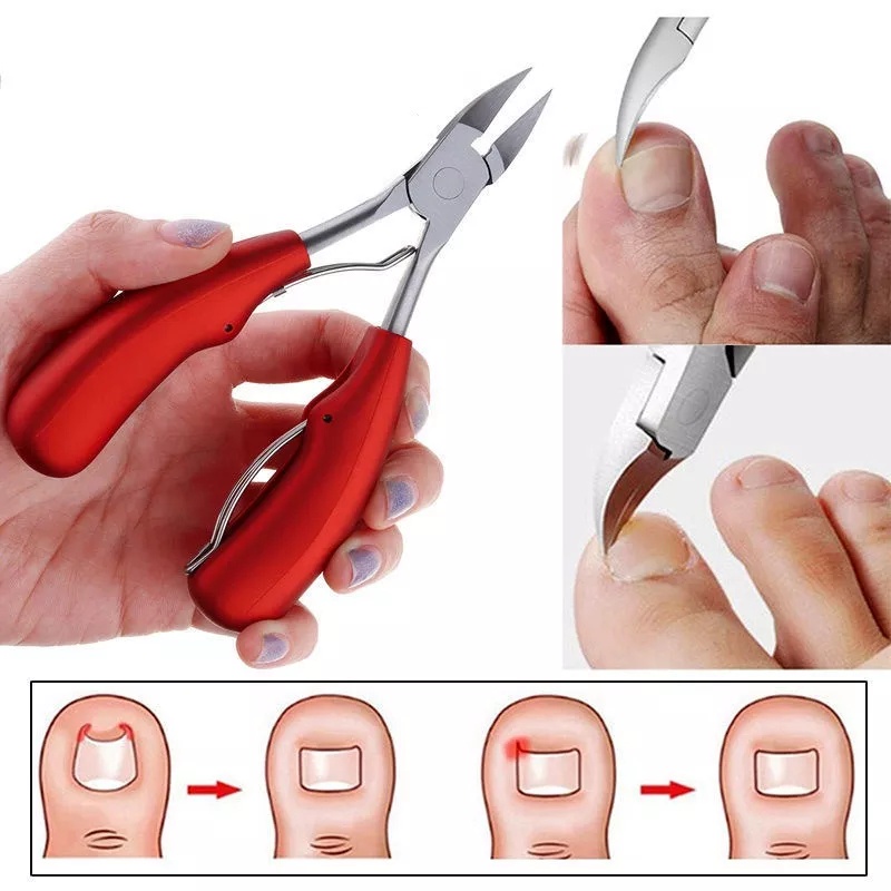 GUNTING KUKU JEMPOL KAKI Anti Cantengan Toe Nail Clipper Edge Cutter Nail Nail