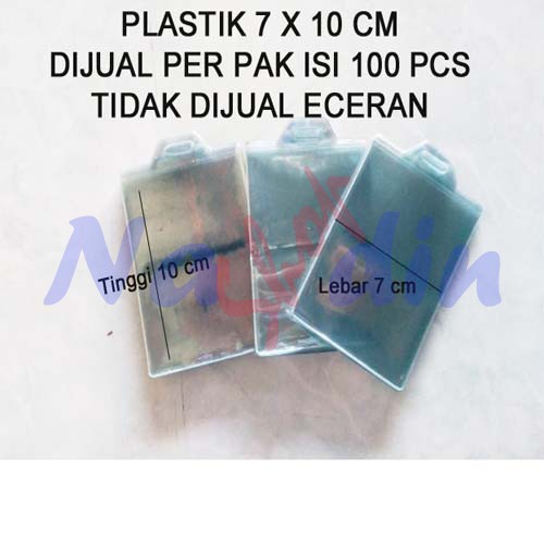 

Plastik 7 x 10 Cm (Dijual per pak isi 100 pcs)