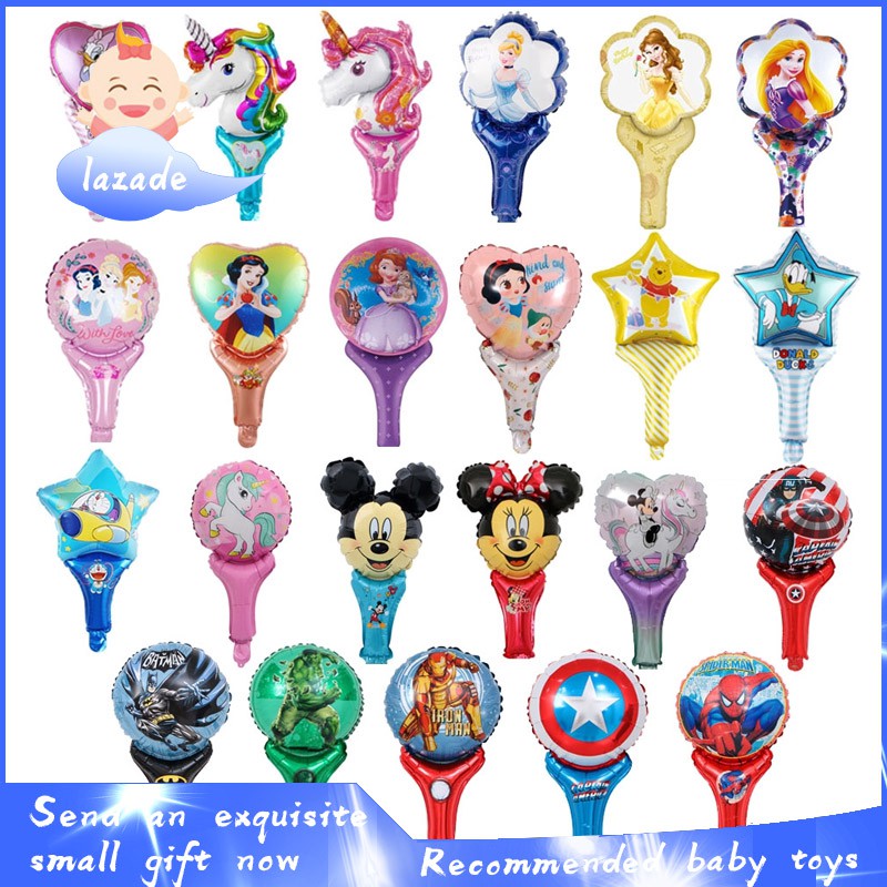 Anime Figure Shape Inflating Foil Balloon Auto-Seal Party Birthday Decor Toy