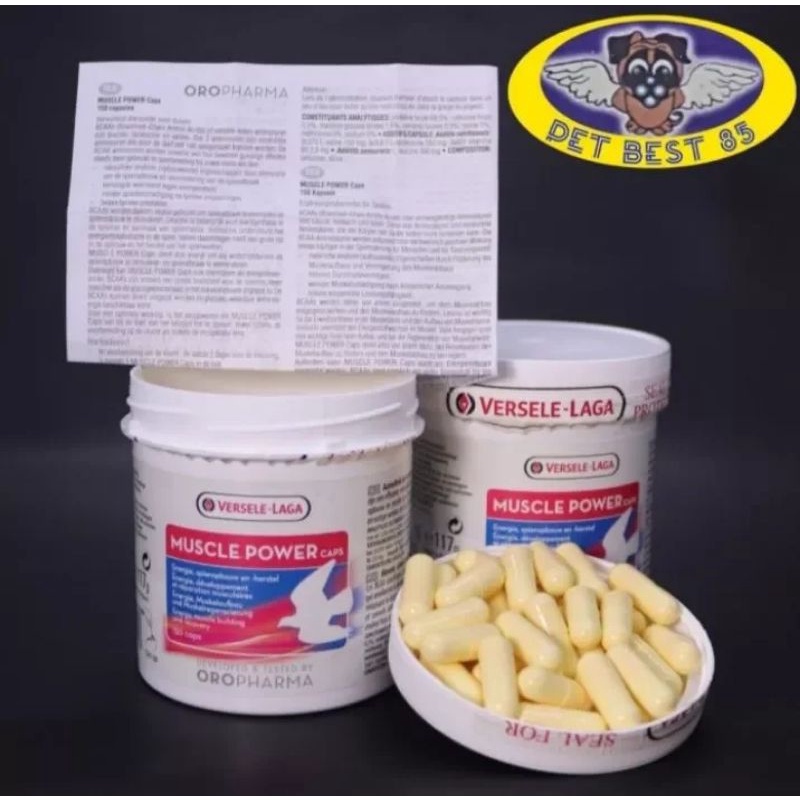 Muscle Power Caps (10 Capsul) BCAA Recovery Otot Stamina Merpati